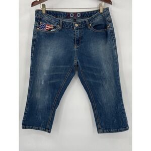 COOGI USA Flag Embroidered Pocket‎ Jeans 11/12
